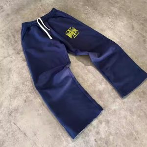 Custom Zip up Baggy Hoodie and Sweatpants Jogger Two Piece Set Dtg Print Sweat Suit Vintage Acid Wash Men Tracksuits