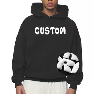 men cotton hoodie