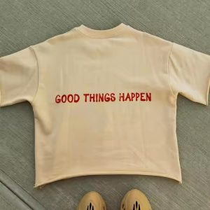 Custom Men Drop Shoulder Heavy Cotton Crew Neck Tee Oversized Applique Patch Embroidery Distressed Boxy Cropped T Shirt Men