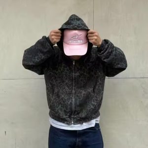 Cloth Manufacture Custom Unisex Loose Heavyweight French Terry Plus Size Cropped Pullover DTGPrint Hoodie Men