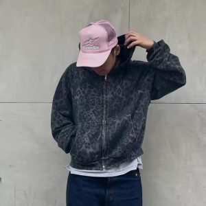 Cloth Manufacture Custom Unisex Loose Heavyweight French Terry Plus Size Cropped Pullover DTGPrint Hoodie Men