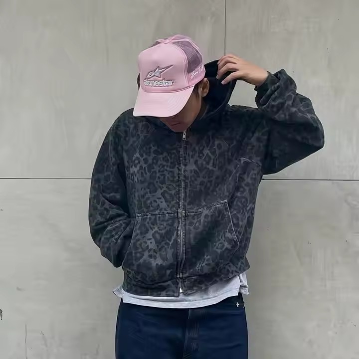 Cloth Manufacture Custom Unisex Loose Heavyweight French Terry Plus Size Cropped Pullover DTGPrint Hoodie Men