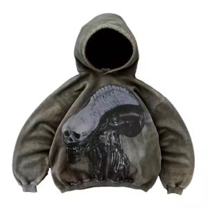 Custom 3D Logo Distressed Acid Washed Hoodie 500 Gsm Heavy Fabric Vintage Puff Print Design for Plus Size Spring Season
