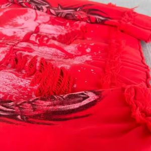 2025 Hot Sale Heavyweight Printing 450 Gsm Fur Hoodie for Men Custom Streetwear Acid Wash Oversized Cropped Sudaderas Hombre