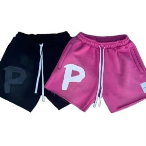 Custom High Quality Cut and Sew Acid Wash Men'S Shorts Wholesale Vintage Streetwear Cropped Printed Cotton Shorts Manufacturer