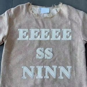 Streetwear Cropped Short Sleeves Summer Embroidery logo Linen Cotton t Shirts for Men Custom Oversized Graphic Plain T-shirt